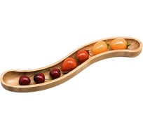 Блюдо сервировочное TAVOLONE Sasebo, бамбук, 33х2,7 см 806545447263