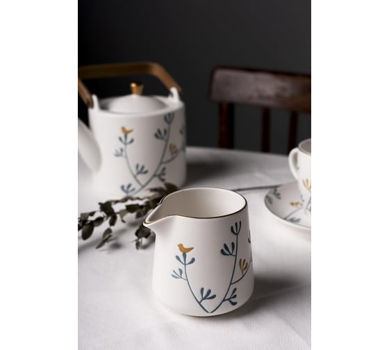 Сливочник BILLIBARRI Pretty Bloom, фарфор, 250 мл 806262771738