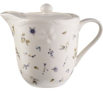 Чайник заварочный BILLIBARRI Royal Bine цветочный принт, фарфор, 1050 мл 806832346186