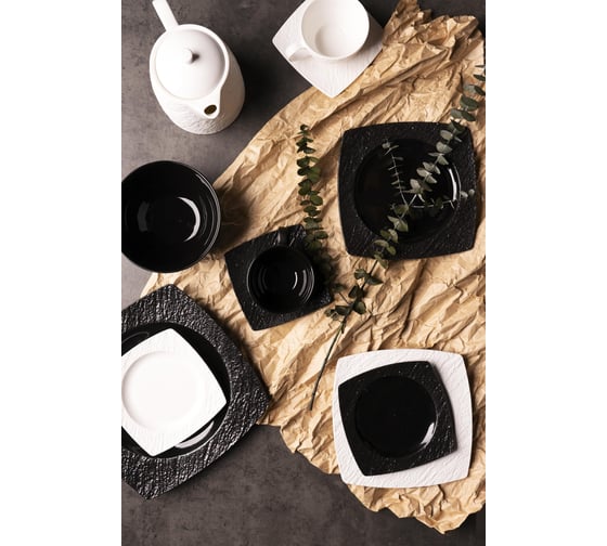 Салатник BILLIBARRI Wild Slate фарфор, 12 см, черный 806164902056