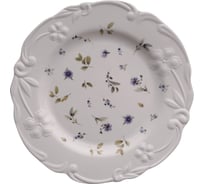 Тарелка BILLIBARRI Royal Bine цветочный принт, фарфор, 26 см 806914045862