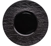 Тарелка BILLIBARRI Wild Slate фарфор, 28 см, черный 806861705360
