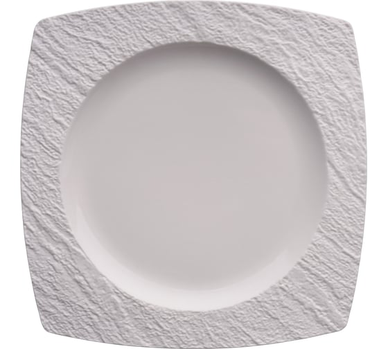 Тарелка BILLIBARRI Wild Slate фарфор, 21 см, белый 806793596166