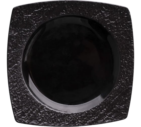 Тарелка BILLIBARRI Wild Slate фарфор, 16 см, черный 806182380243