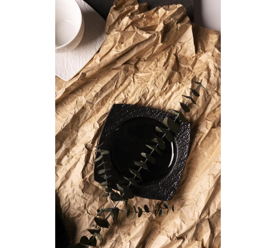 Тарелка BILLIBARRI Wild Slate фарфор, 16 см, черный 806182380243