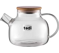 Чайник заварочный TODI стекло, 1000 мл 806140083354