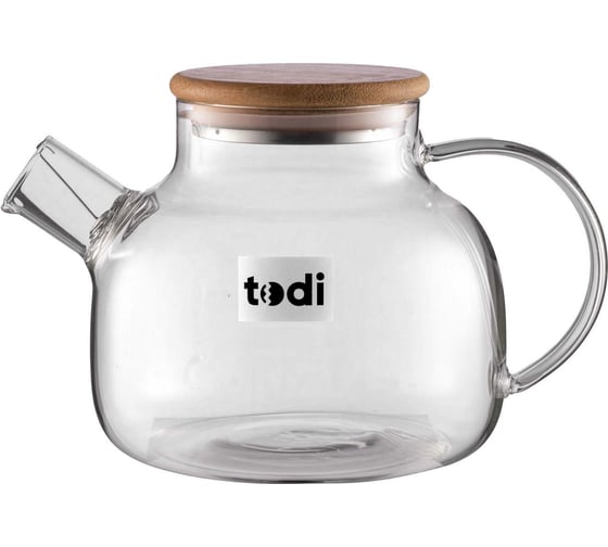 Чайник заварочный TODI стекло, 1000 мл 806140083354