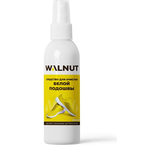 Средство для очистки белой подошвы WALNUT белый, 100 мл WLN0001 1