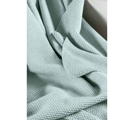 Плед Arya Home Arya Softy хлопок, 200x220 см, Мятный 8680943232151