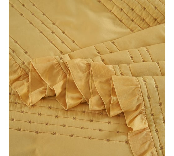 Покрывало Arya Home Arya Stone Washed Breeze 180x240 см, Желтый 8680943235350