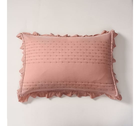 Покрывало Arya Home Arya Stone Washed Breeze 250x260 см, Розовый 8680943235381