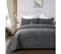Покрывало Arya Home Arya Valentine 250x260 см, бархатное, с сумкой, Темно-серый 8680943228659 2