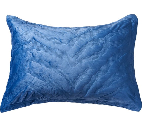 Покрывало Arya Home Arya Lady с вышивкой, 180x240 см, Индиго 8680943235312