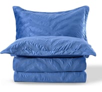 Покрывало Arya Home Arya Lady с вышивкой, 250x260 см, Индиго 8680943235329