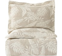 Покрывало Arya Home Arya Tropic жаккард, 250x260 см, Бежевый 8680943102805