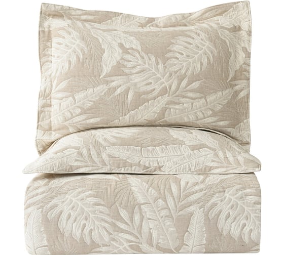 Покрывало Arya Home Arya Tropic жаккард, 180x240 см, Бежевый 8680943102799 1