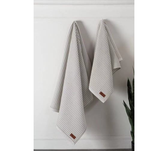 Полотенце вафельное Arya Home Arya Kira 70x140, Зеленый 8680943233172