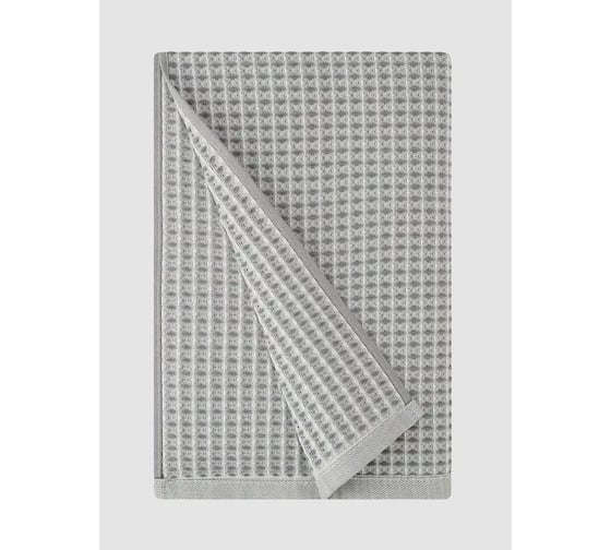 Полотенце вафельное Arya Home Arya Kira 70x140, Светло-серый 8680943233110