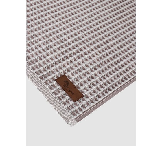 Полотенце вафельное Arya Home Arya Kira 70x140, Темно-бежевый 8680943233158