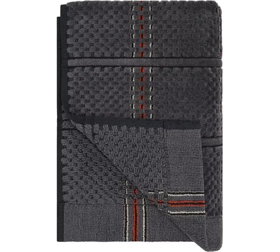 Полотенце велюровое Arya Home Arya Aiden 70x140, Антрацит 8680943231338