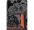 Полотенце велюровое Arya Home Arya Dinis 50x90, Черный 8680943231369 2