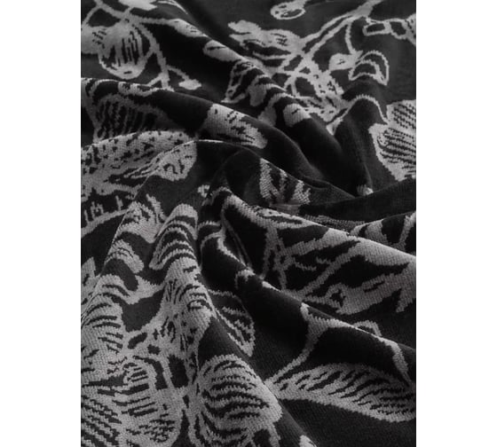 Полотенце велюровое Arya Home Arya Dinis 70x140, Черный 8680943231376