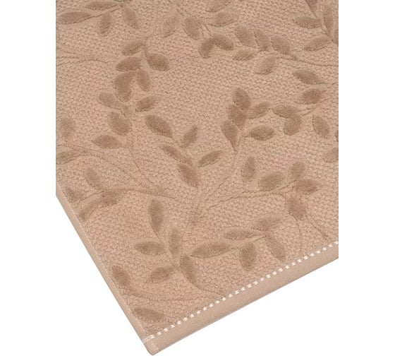 Полотенце велюровое Arya Home Arya Elise 70x140, Бежевый 8680943231499