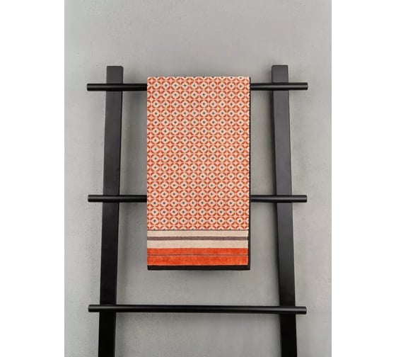 Полотенце велюровое Arya Home Arya Paulo 50x90, Кирпичный 8680943231581