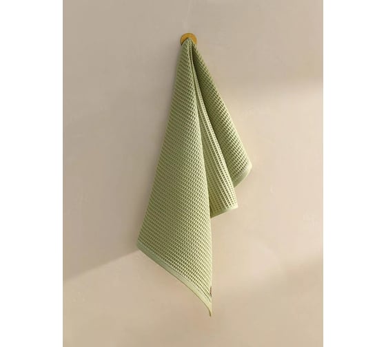 Полотенце вафельное Arya Home Arya Rob 50x90, Зеленый 8680943229229