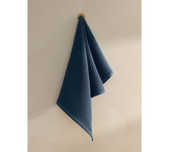 Полотенце вафельное Arya Home Arya Rob 70x140, Синий 8680943229274