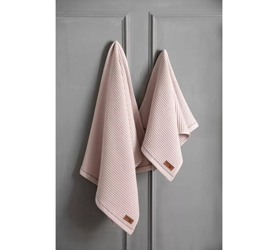 Полотенце вафельное Arya Home Arya Rob 70x140, Светло-розовый 8680943225832
