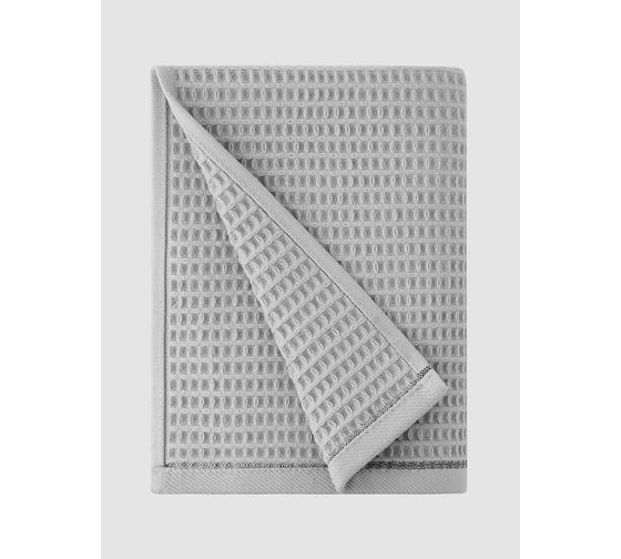 Полотенце вафельное Arya Home Arya Rob 70x140, Светло-серый 8680943225818