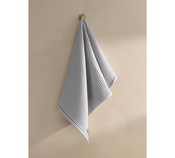 Полотенце вафельное Arya Home Arya Rob 70x140, Светло-серый 8680943225818
