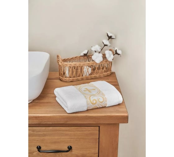 Крестильное полотенце Arya Home Arya Sarah 70x140 см, Белый 8680943230829