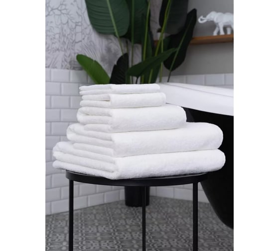 Полотенце Arya Home Arya Otel 30x50 см, Белый 8696422525126