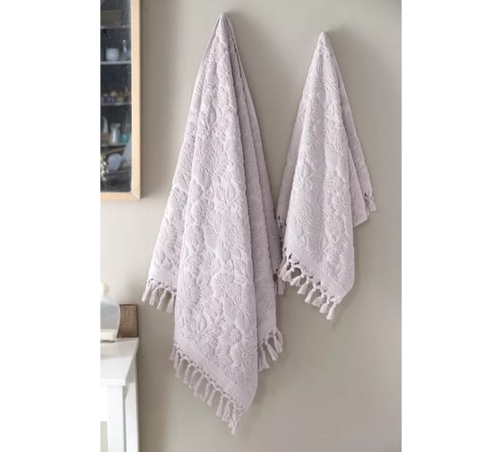 Полотенце Arya Home Arya Barry 50x90 см, Светло-розовый 8680943225696 1