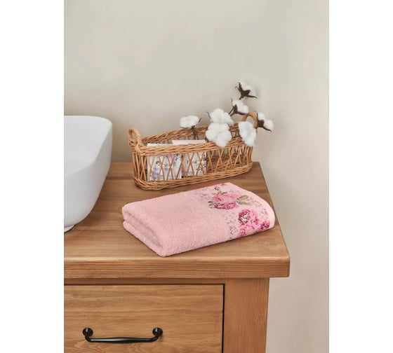 Полотенце Arya Home Arya Desima 70x140 см, Розовый 8680943037961