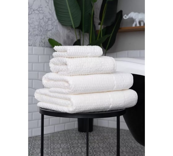 Полотенце Arya Home Arya Arno 70x140 см, Кремовый 8698465010003
