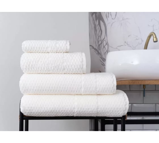 Полотенце Arya Home Arya Arno 70x140 см, Кремовый 8698465010003