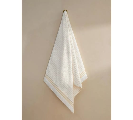 Полотенце Arya Home Arya Young 70x140 см, Белый, горчичный 8680943234070