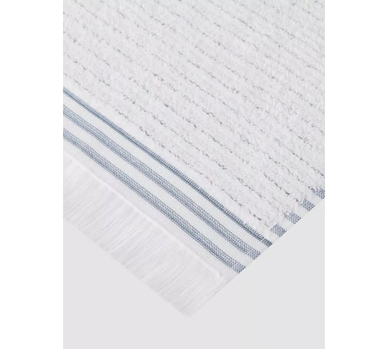 Полотенце Arya Home Arya Young 70x140 см, Белый, темно-синий 8680943234094