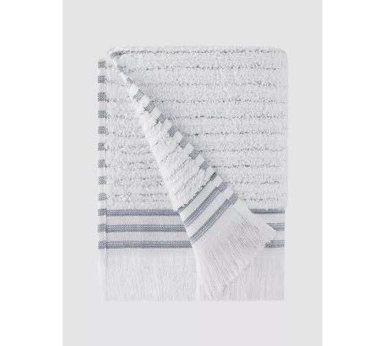 Полотенце Arya Home Arya Young 50x90 см, Белый, темно-синий 8680943234087