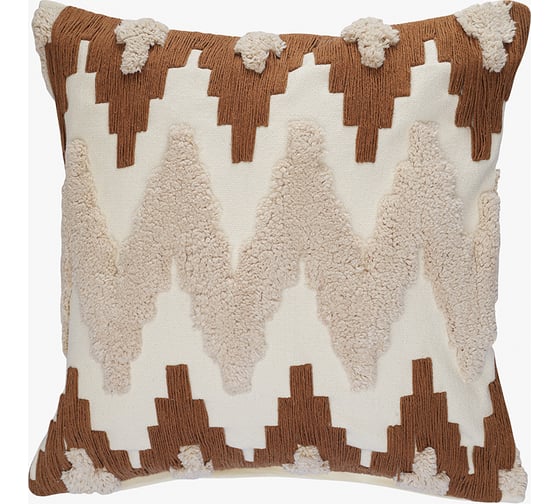 Чехол на подушку декоративный Tkano Beige blink из коллекции Ethnic TK24-CC0004