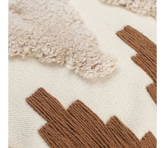 Чехол на подушку декоративный Tkano Beige blink из коллекции Ethnic TK24-CC0004