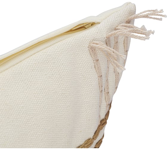 Чехол на подушку декоративный Tkano Beige geometry из коллекции Ethnic, 35x60 см TK24-CC0003