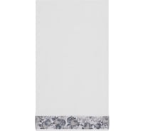 Полотенце Arya Home Arya Desima 50x90 см, Белый, Синий 8680943227942