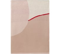 Плед Tkano из хлопка с авторским принтом бежевого цвета из коллекции Freak Fruit, 130x180 см TK23-TH0007