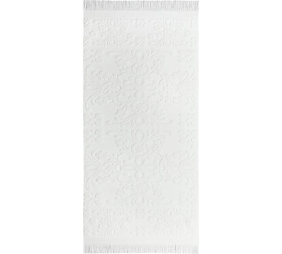 Полотенце Arya Home Arya Isabel Soft с бахромой, 50x90 см, Экрю 8680943040787