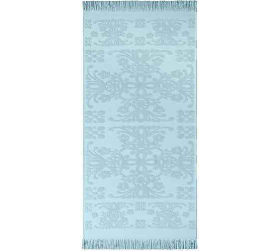 Полотенце Arya Home Arya Isabel Soft с бахромой, 30x50 см, Мятный 8680943040749 1