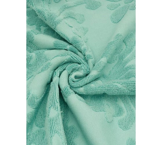 Полотенце Arya Home Arya Isabel Soft с бахромой, 50x90 см, Аква 8680943040848